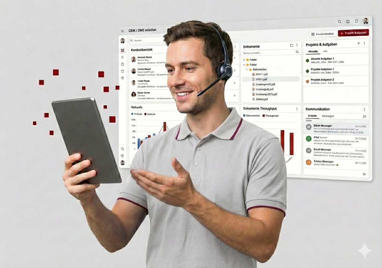 CRM- und DMS-Lösung für Kundenkommunikation und Dokumente CRM- und DMS-Lösung für Kundenkommunikation und Dokumente
