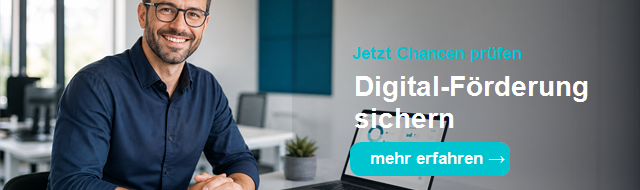 Mega Menu Digitalisierung CTA Wide