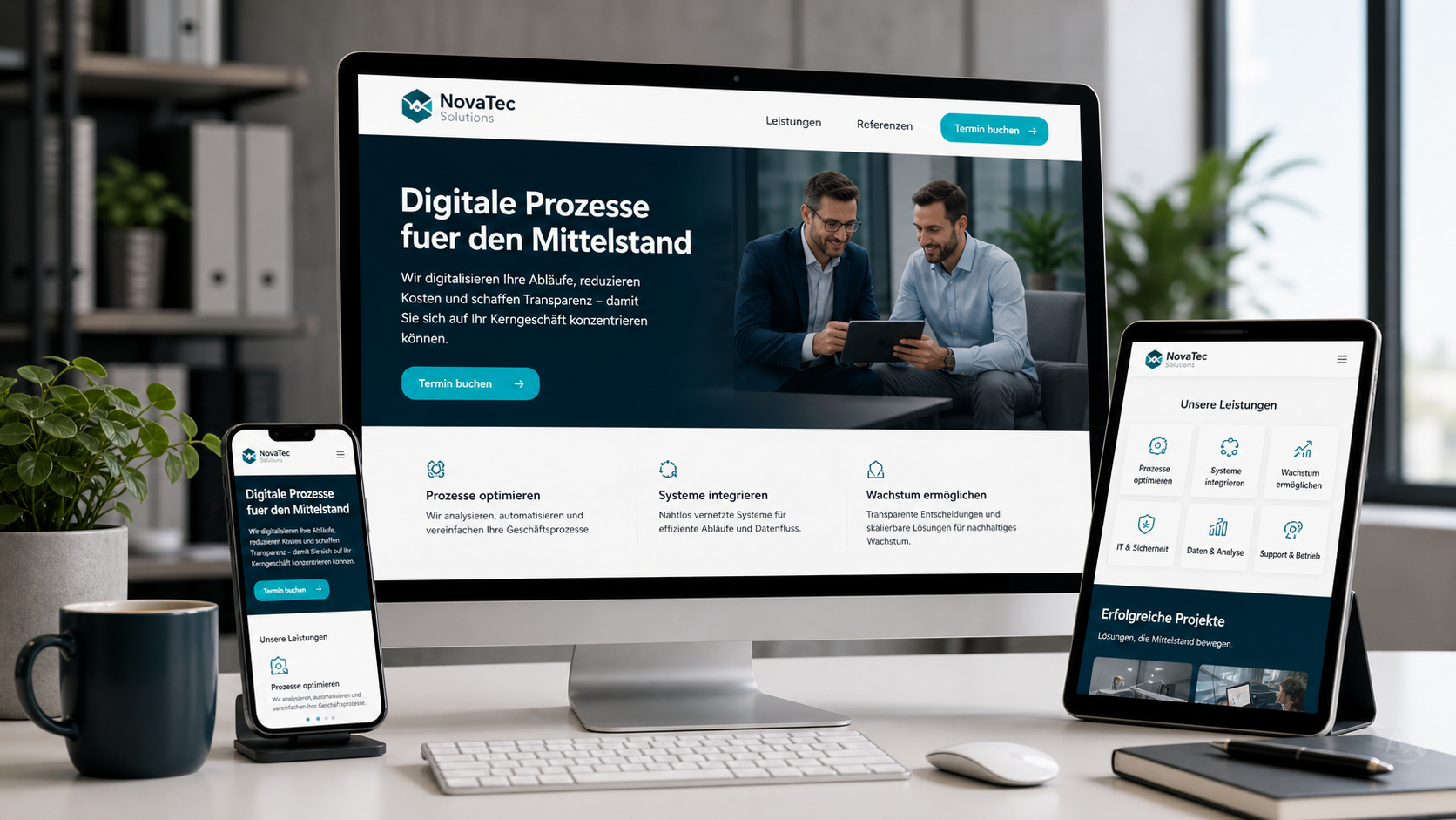 Website Mockup Text 01 Cms